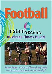 Football Instant Recess�: 10 Minute Fitness Break! (DVD)