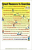Great Reasons to Exercise (Take-Home Poster)