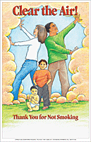 Clear the Air! Thank You for Not Smoking (Take-Home Poster)