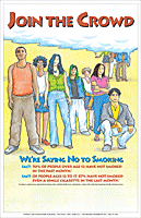 Join the Crowd: We're Saying No to Smoking(Take-Home Poster)
