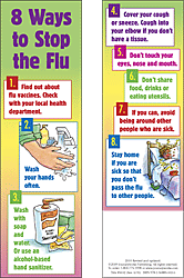 8 Ways to Stop the Flu (Bookmark)