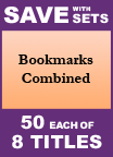 Bookmarks Combined Set of 8