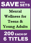 Mental Wellness for Teens and Young Adults Set of 6