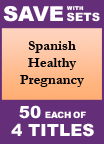Spanish Healthy Pregnancy Set of 4