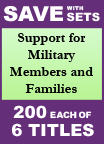 Support for Military Members and Families Set of 6