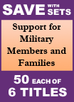 Support for Military Members and Families Set of 6