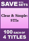 Clear & Simple: STIs Set of 4