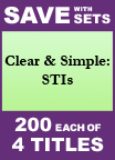 Clear & Simple: STIs Set of 4