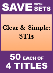 Clear & Simple: STIs Set of 4