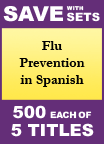 Flu Prevention in Spanish Set of 5