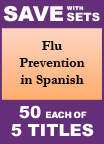 Flu Prevention in Spanish Set of 5