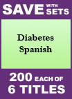 Diabetes Spanish Set of 6