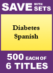 Diabetes Spanish Set of 6