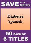 Diabetes Spanish Set of 6