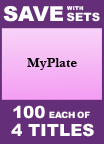 MyPlate Set of 4