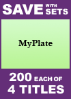 MyPlate Set of 4