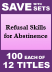 Refusal Skills for Abstinence Set of 12