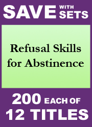 Refusal Skills for Abstinence Set of 12