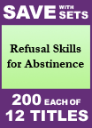 Refusal Skills for Abstinence Set of 12