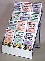 Tips for Caregivers Set of 12 (600  total) with Display Rack