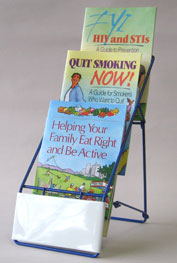3-Pocket Book Display Rack