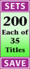 Tobacco Use Prevention Set of 35