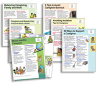 Caregiver Stress Set of 6 E-Pamphlets