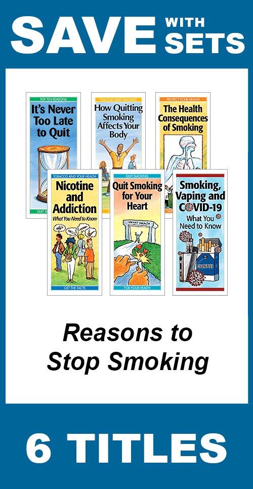 Reasons to Stop Smoking Set of 6