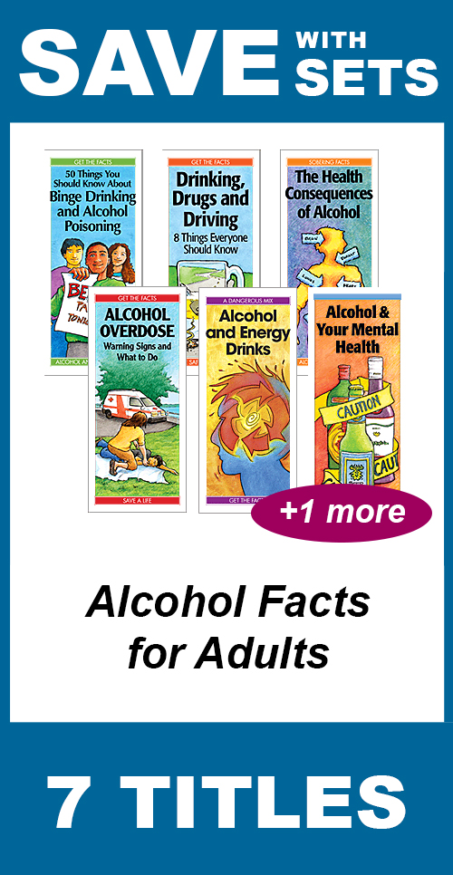 Alcohol Facts for Adults Set of 7