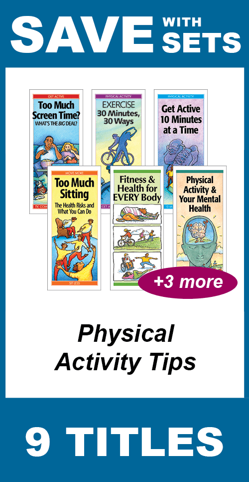 Physical Activity Tips Set of 9