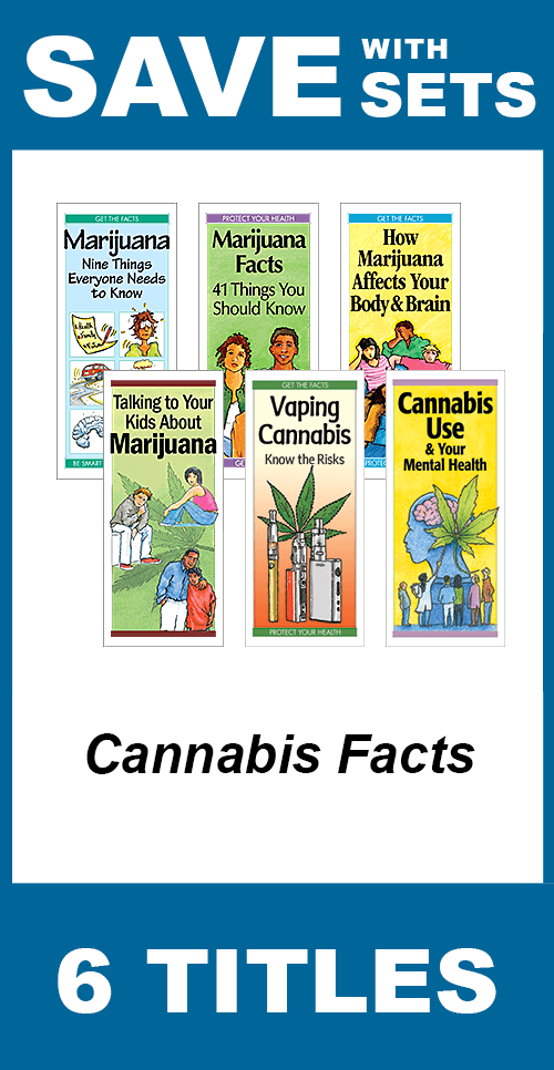 Cannabis Use Prevention Set of 6