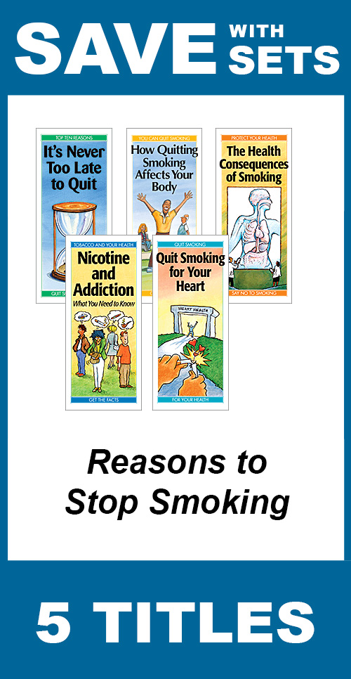 Reasons to Stop Smoking Set of 5