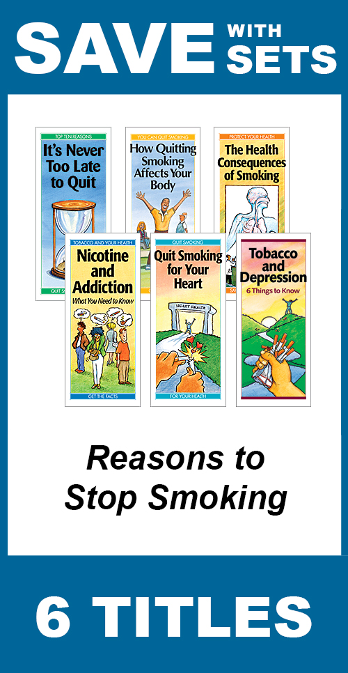 Reasons to Stop Smoking Set of 6