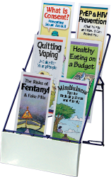6-Pocket Pamphlet Display Rack