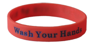 Wash Your Hands Wristband - Youth