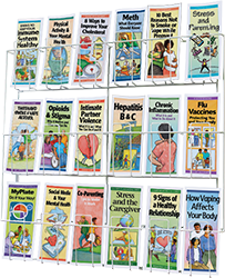 18-Pocket Pamphlet Wall Rack