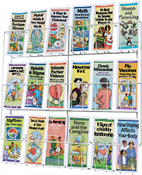 18-Pocket Pamphlet Wall Rack