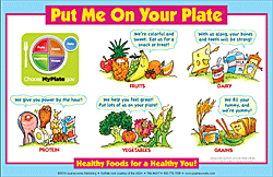 Put Me on Your Plate Sticker Sheet