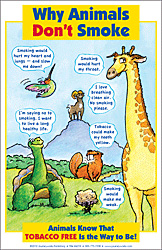 Why Animals Don't Smoke Sticker Sheet