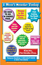 I Won't Smoke Today Sticker Sheet