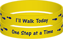I'll Walk Today Wristband