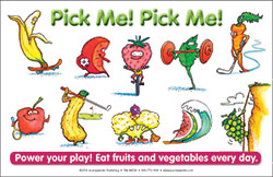 Pick Me! Pick Me! Sticker Sheet