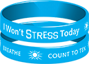 I Won't Stress Today Wristband