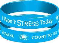 I Won't Stress Today Wristband