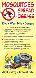 Mosquitoes Spread Disease Magnet