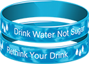 Drink Water Not Sugar Wristband