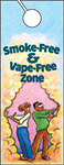 Smoke-Free & Vape-Free Zone (Door Hanger)