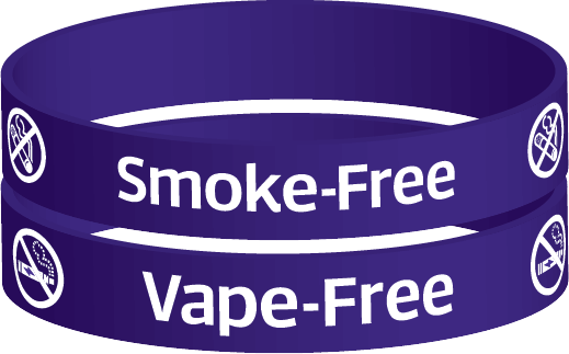 Smoke-Free Vape-Free Wristband