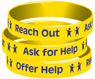 Reach Out Ask For Help Offer Help Wristband Journeyworks Com