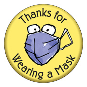 Thanks for Wearing a Mask (Button)